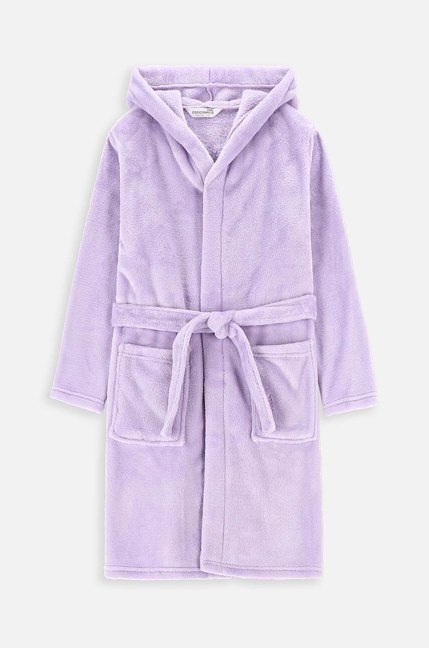 Coccodrillo halat copii culoarea violet