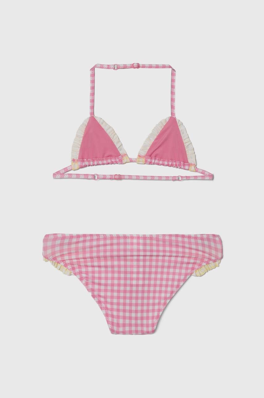 Детский раздельный купальник United Colors of Benetton цвет розовый в Черкассах Детский раздельный купальник United Colors of Benetton цвет розовый в Черкассах