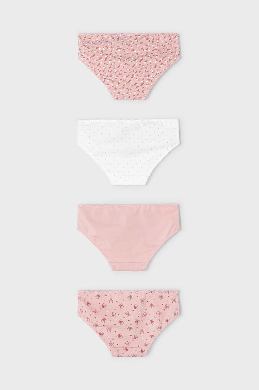 Детские трусы Mayoral 4 шт цвет бежевый Детские трусы Mayoral 4 шт цвет бежевый