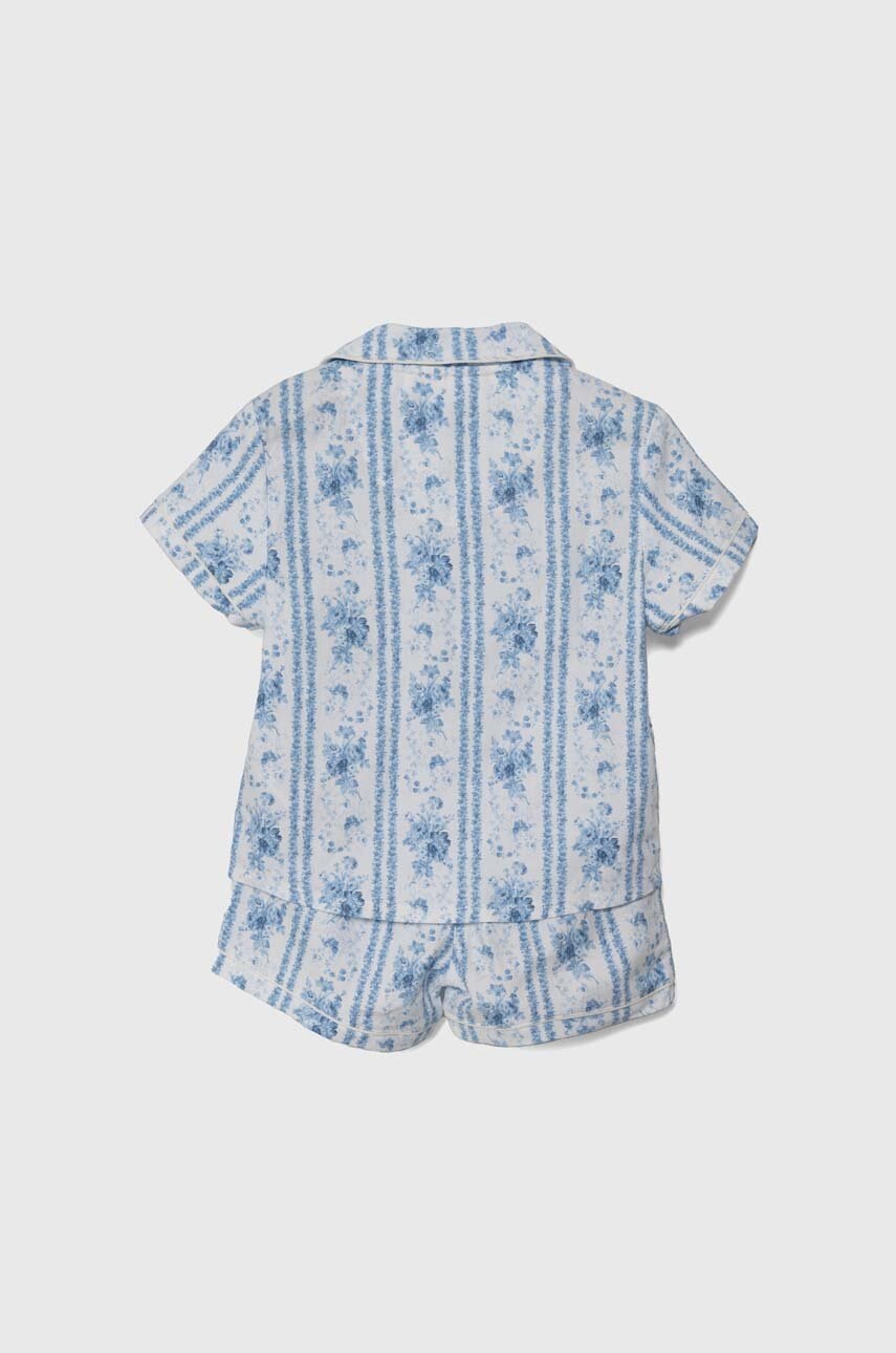 Дитяча бавовняна піжама Polo Ralph Lauren однотонна