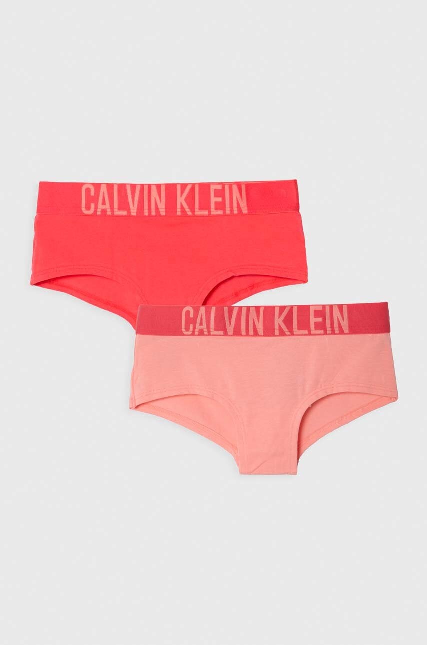 

Детски бикини Calvin Klein Underwear (2 броя) в розово, Розов