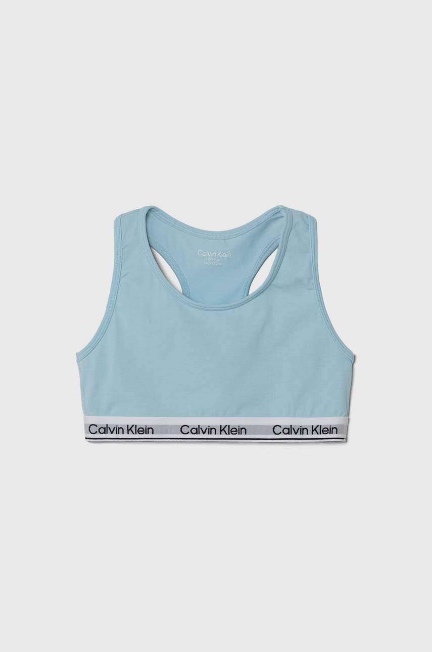 Дитячий спортивний бюстгальтер Calvin Klein Underwear 2-pack колір рожевий