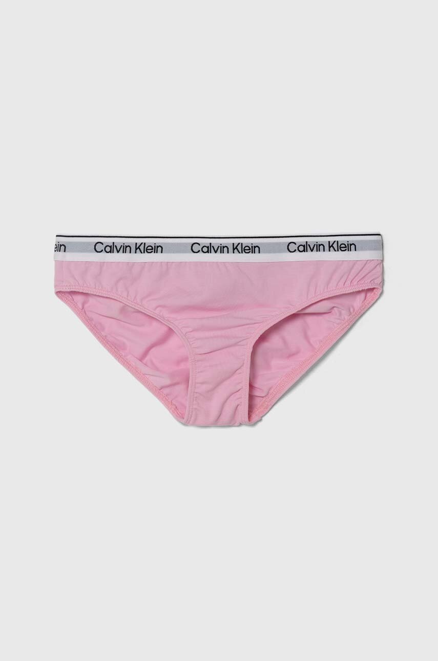 Детские трусы Calvin Klein Underwear 2 шт цвет розовый