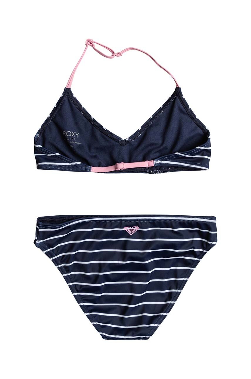 Детский раздельный купальник Roxy BICOASIC STRI цвет синий