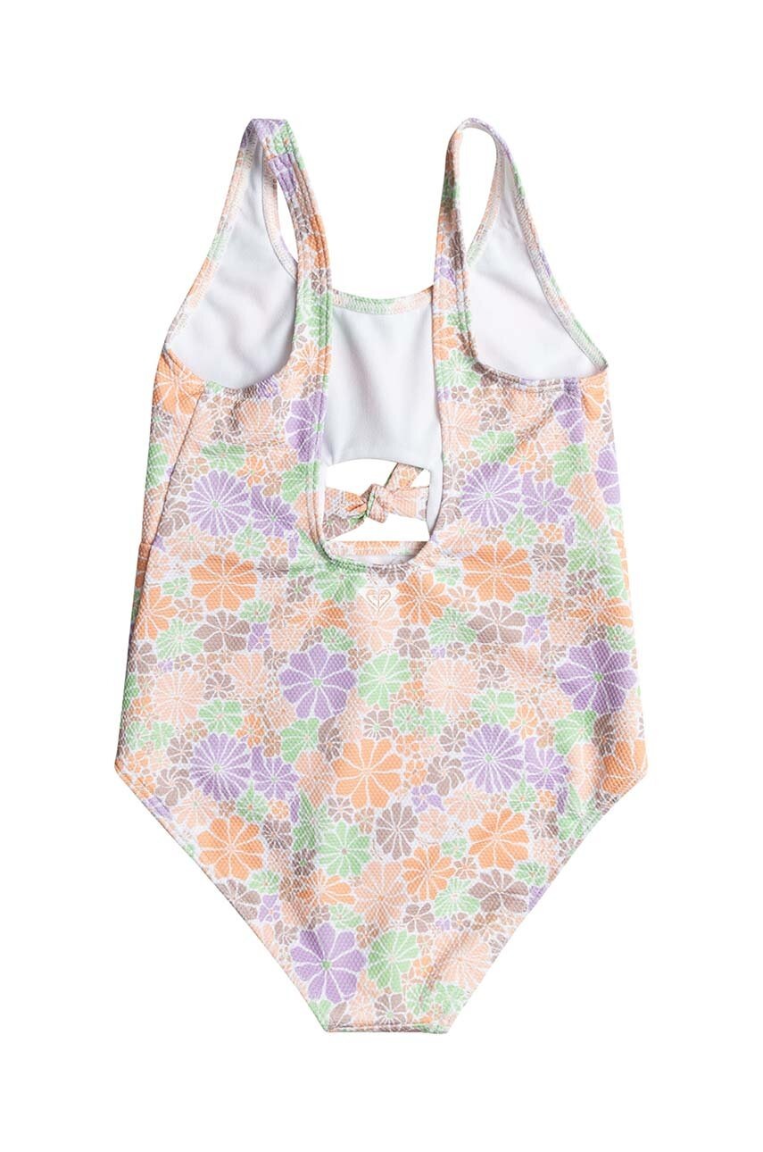 Детский слитный купальник Roxy ALL ABOUT SOL цвет оранжевый Детский слитный купальник Roxy ALL ABOUT SOL цвет оранжевый