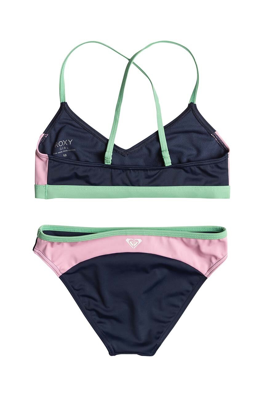 Детский раздельный купальник Roxy ILACABO ACTIVE цвет зелёный Детский раздельный купальник Roxy ILACABO ACTIVE цвет зелёный