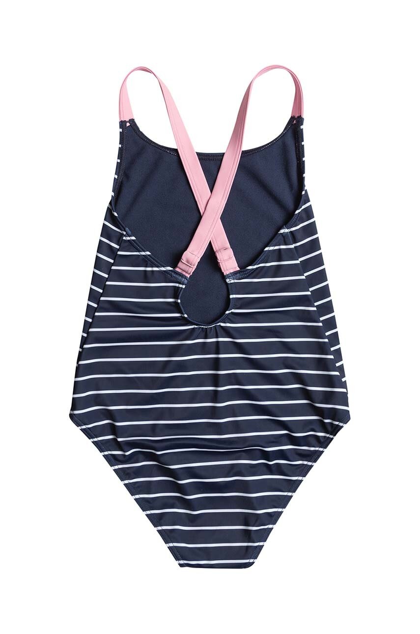 Детский слитный купальник Roxy BICOASIC STRI цвет синий Детский слитный купальник Roxy BICOASIC STRI цвет синий