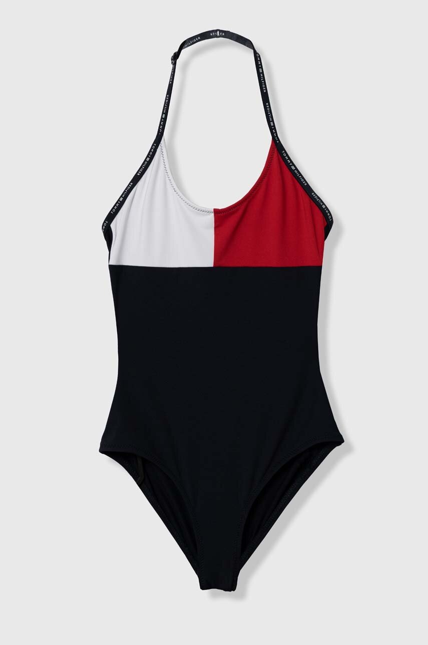 

Детски бански костюм Tommy Hilfiger в тъмносиньо, Тъмносин