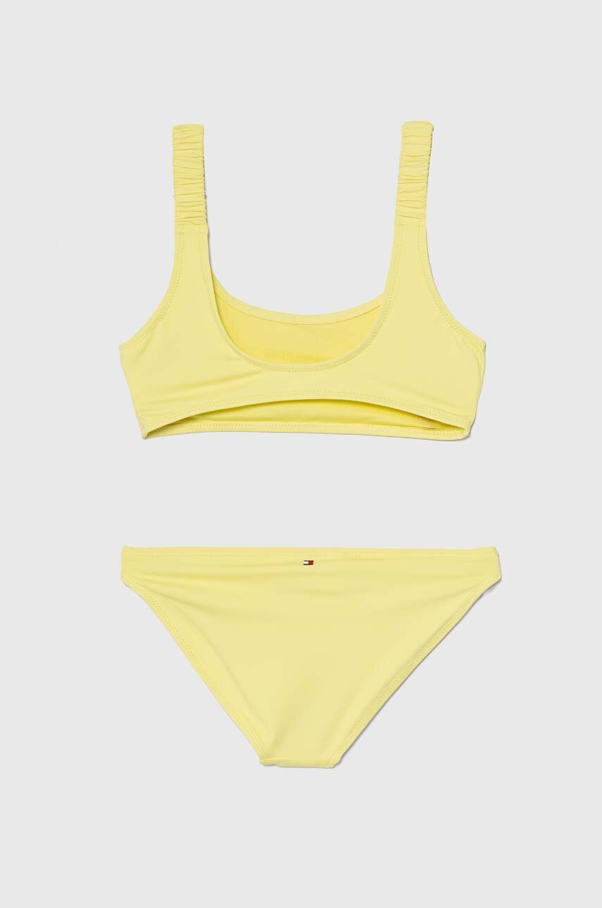 Роздільний дитячий купальник Tommy Hilfiger колір жовтий