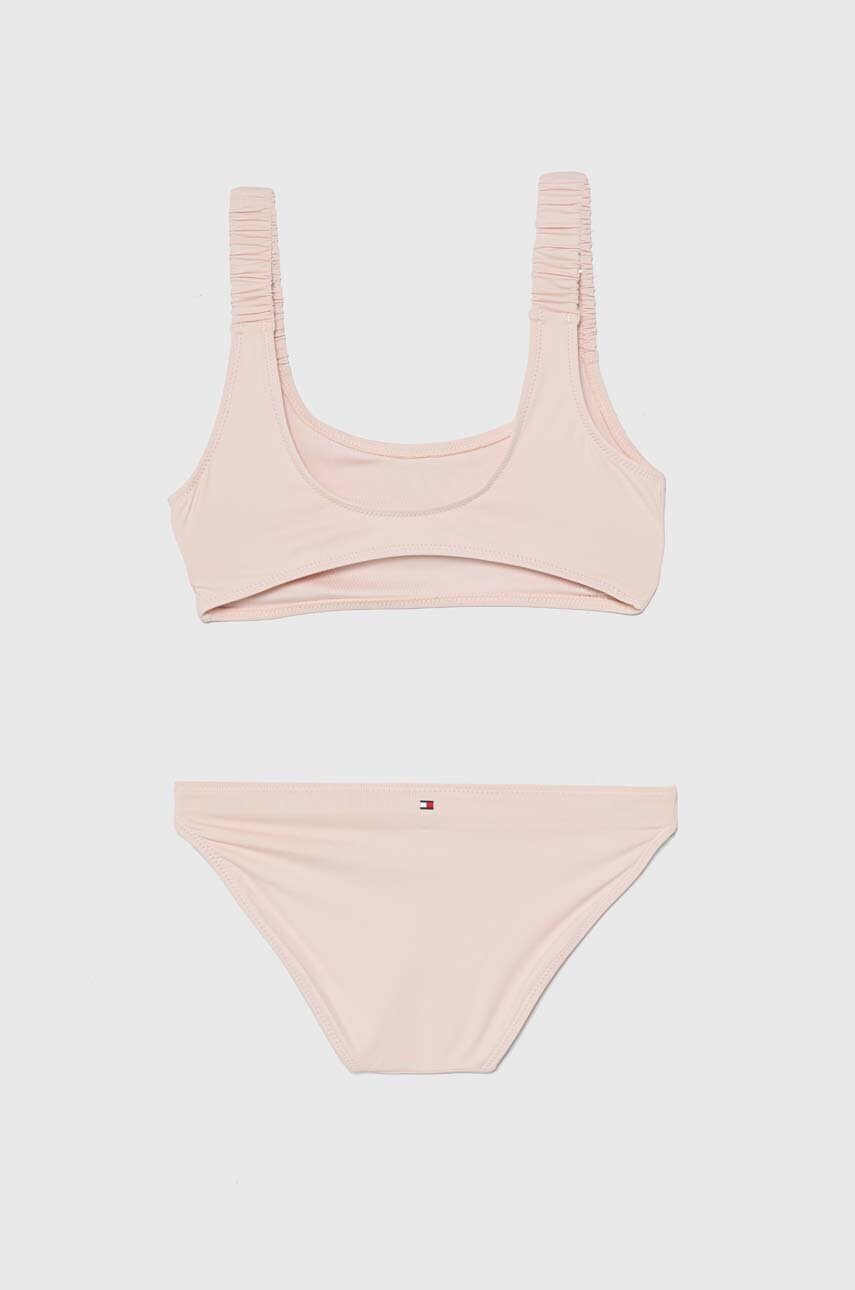 Роздільний дитячий купальник Tommy Hilfiger колір рожевий Роздільний дитячий купальник Tommy Hilfiger колір рожевий