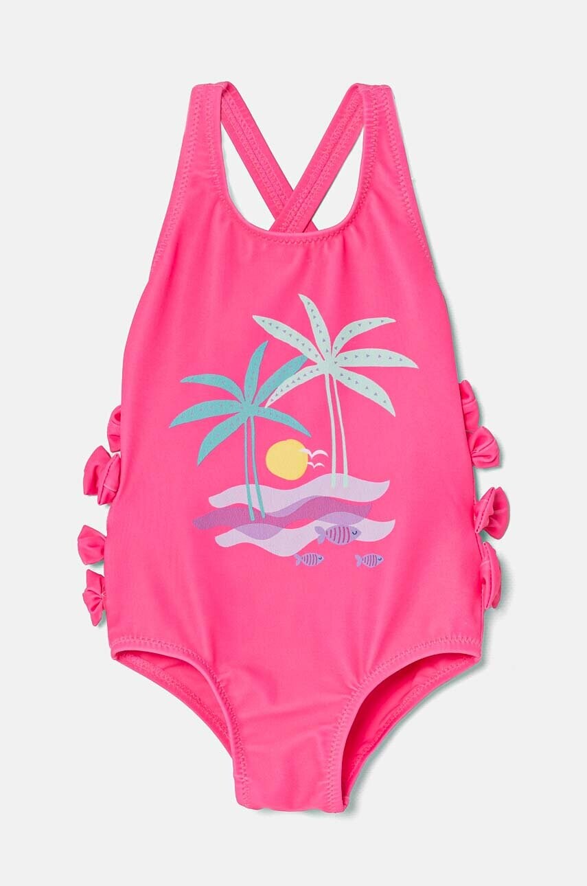 zippy costum de baie dintr-o bucată pentru bebeluși culoarea roz