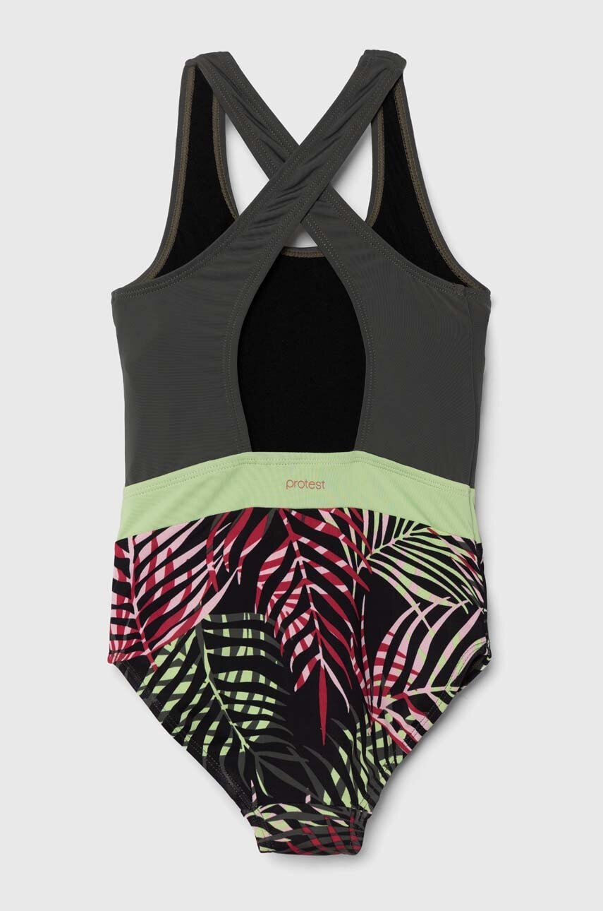 Детский слитный купальник Protest PRTTARAH цвет зелёный Детский слитный купальник Protest PRTTARAH цвет зелёный