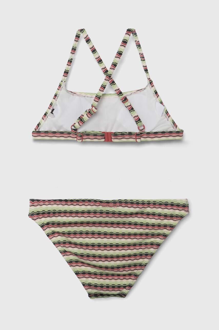 Роздільний дитячий купальник Protest PRTMAE колір зелений