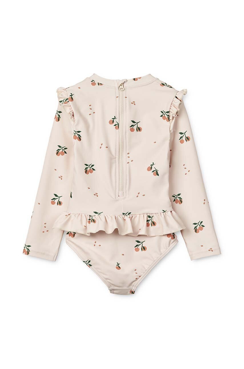 Детский слитный купальник Liewood цвет оранжевый Детский слитный купальник Liewood цвет оранжевый