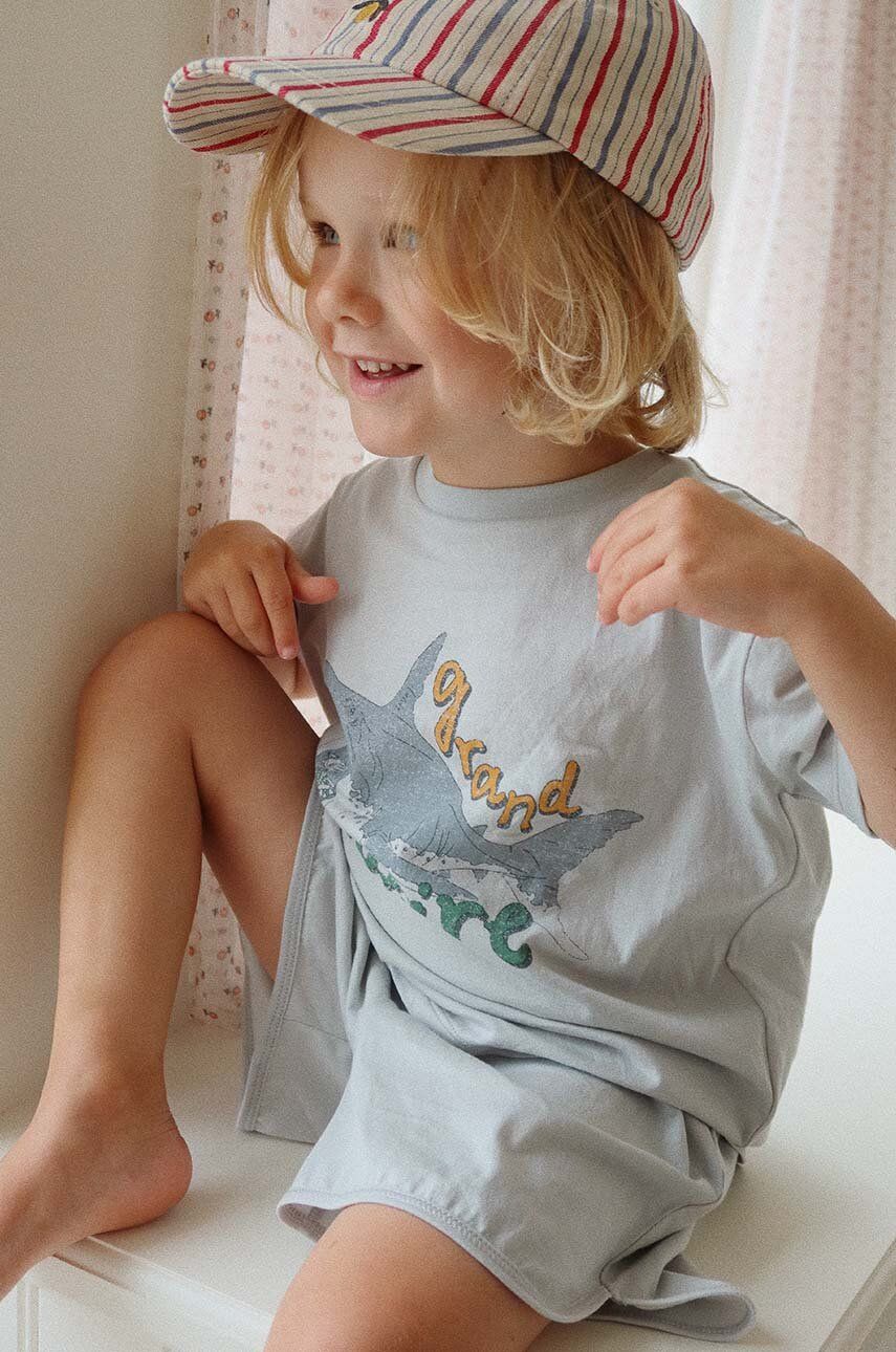 Konges Sløjd pijamale de bumbac pentru copii cu imprimeu