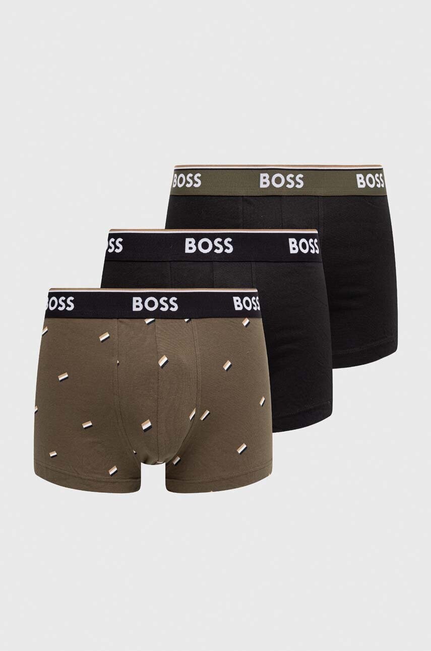 Levně Boxerky BOSS 3-pack pánské