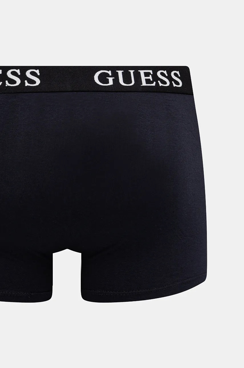 Guess boxerky pánske bavlnené s elastanom PLACED 3-pak