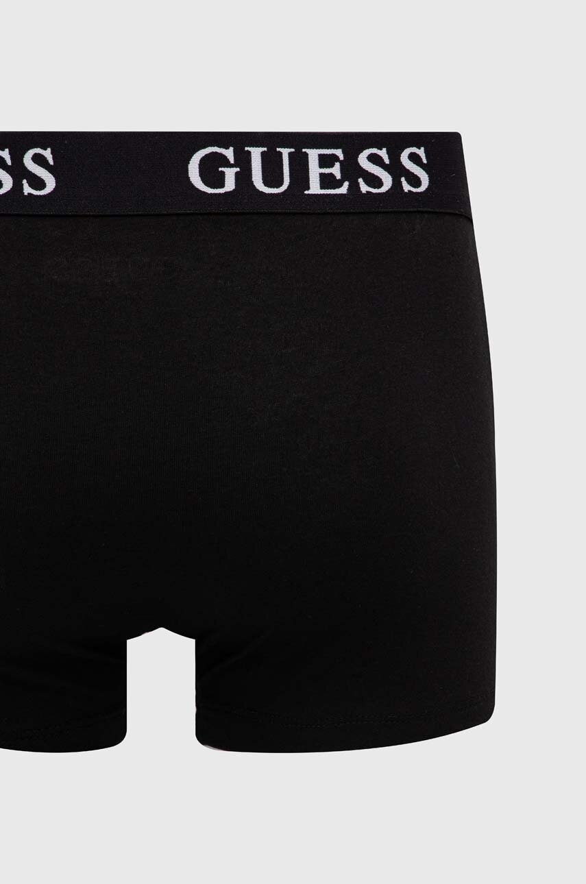 Guess boxerky pánske bavlnené s elastanom PLACED 3-pak