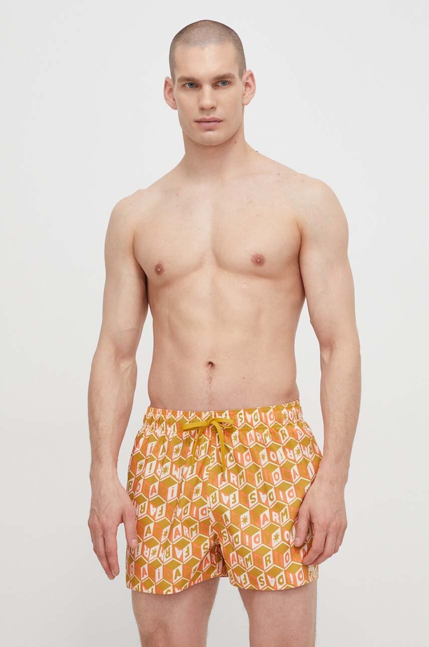 Μαγιό adidas FARM FARMx FARM Rio χρώμα: πορτοκαλί IC0434 IR6199 φωτογραφία