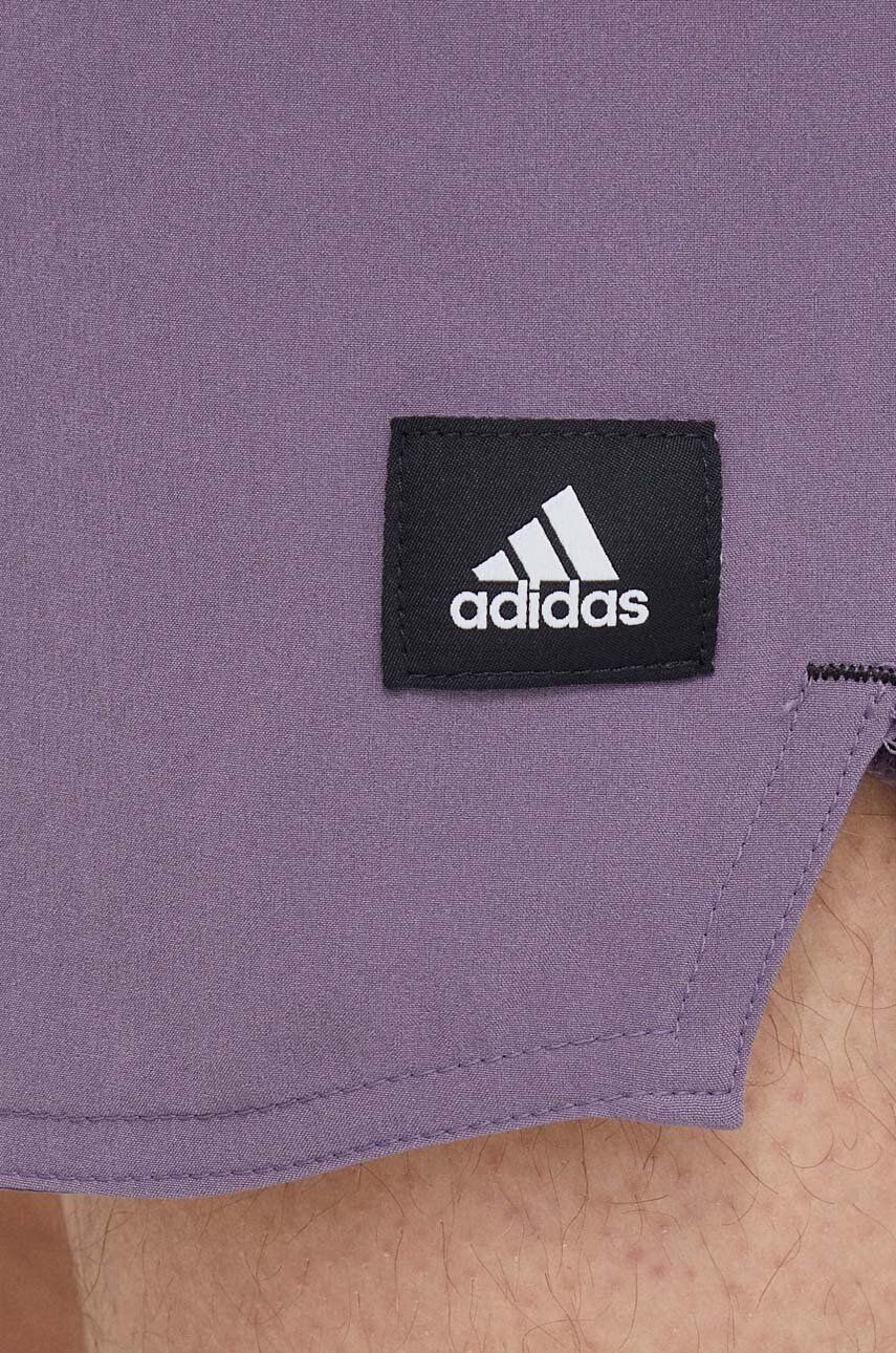 Σορτς κολύμβησης adidas χρώμα: μοβ IR6206