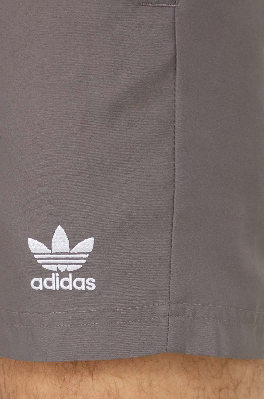 Σορτς κολύμβησης adidas Originals χρώμα: γκρι IT8649