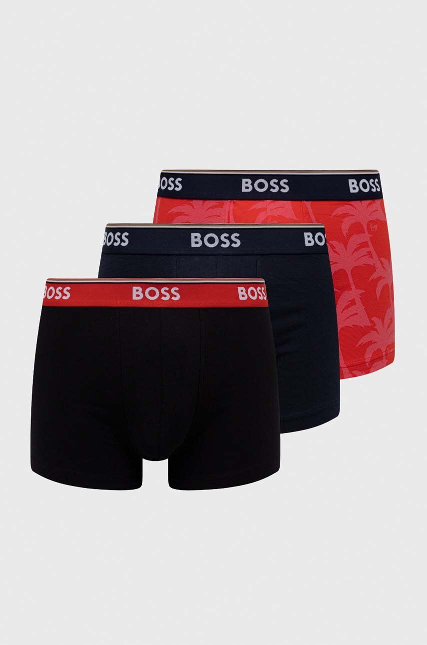 BOSS boxeri 3-pack bărbați 50514950
