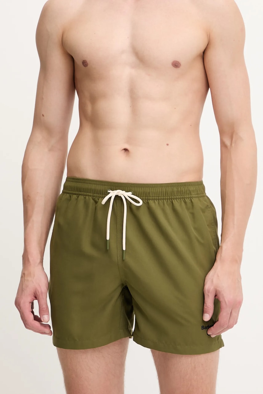 Barbour pantaloni scurti de baie culoarea roz Barbour pantaloni scurti de baie culoarea roz