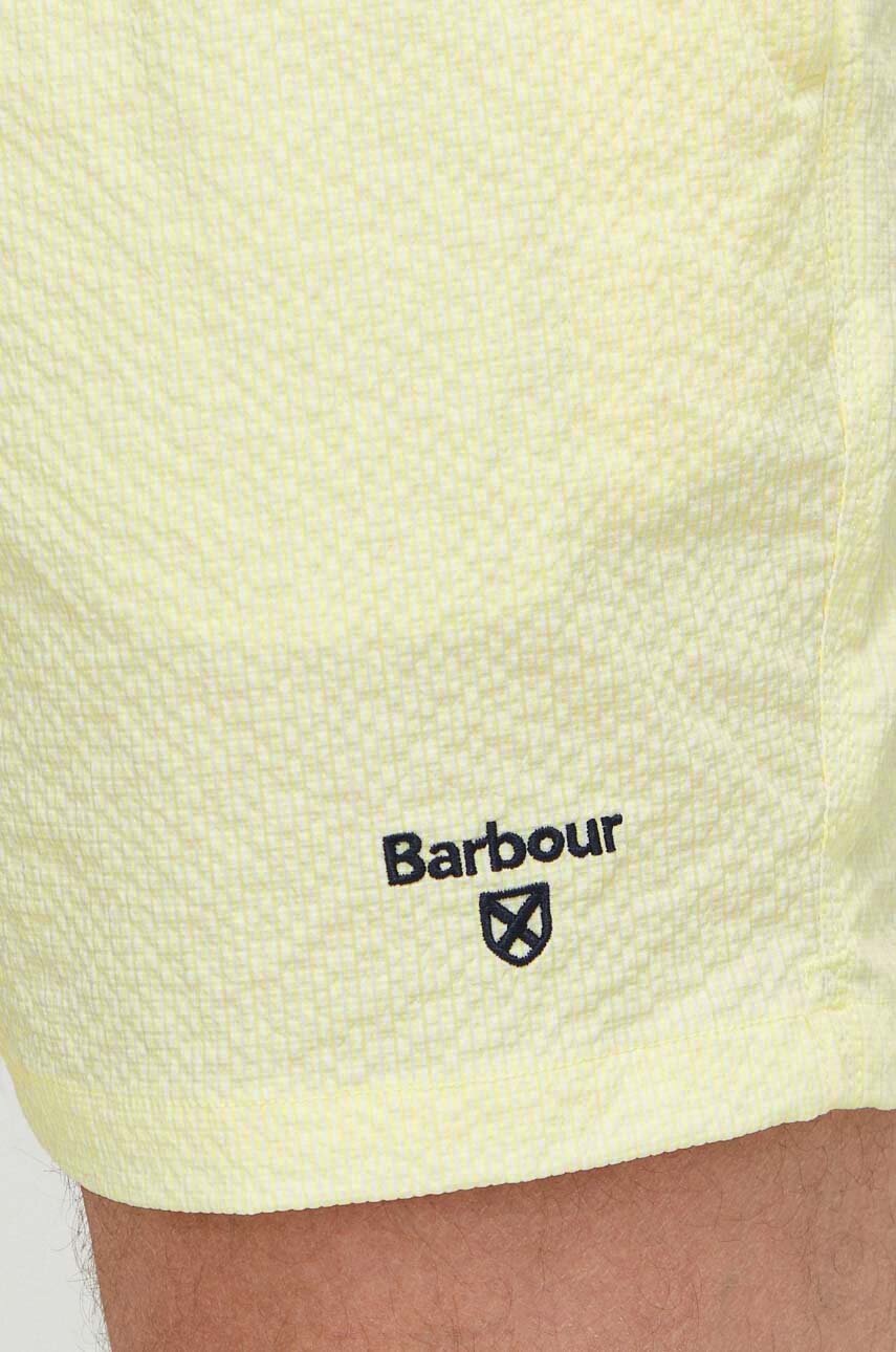 Σορτς κολύμβησης Barbour χρώμα: κίτρινο MSW0079