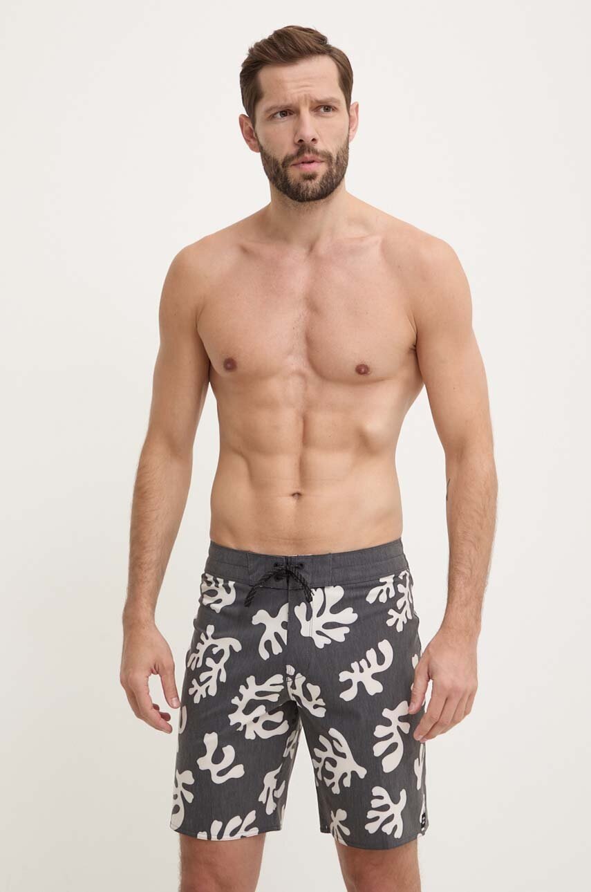 Μαγιό Billabong x Coral Gardeners χρώμα: γκρι, ABYBS00479 φωτογραφία