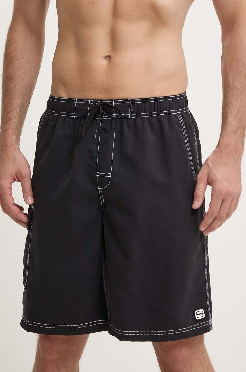 Billabong pantaloni scurti de baie culoarea negru, ABYJV00132