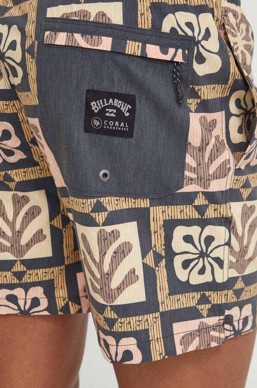 Σορτς κολύμβησης Billabong X CORAL GARDENERS χρώμα: καφέ
