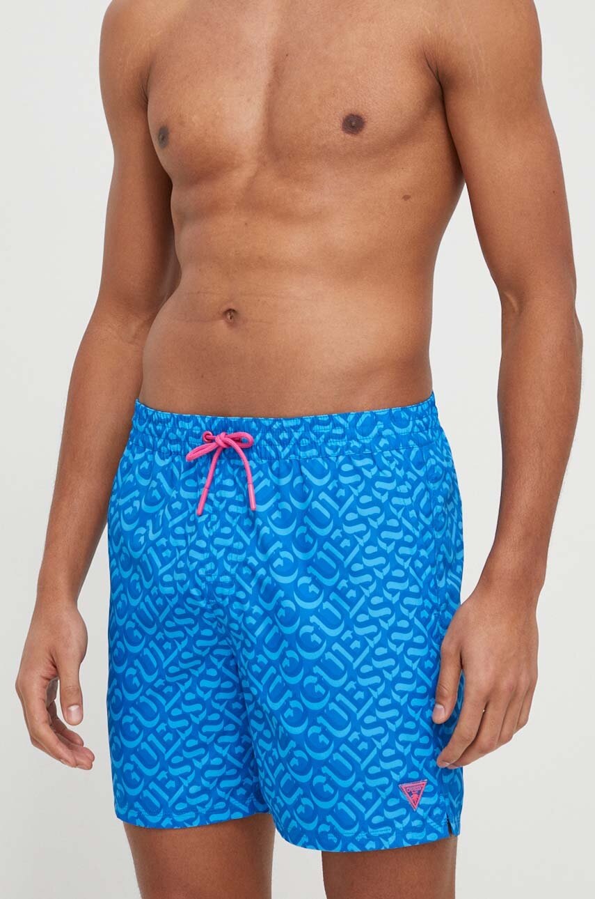 

Плувни шорти Guess в синьо F4GT06 WG2A2, Син