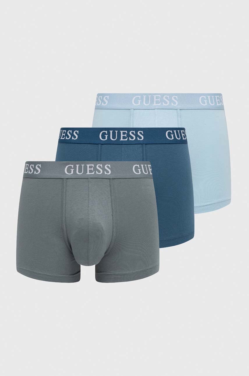 

Боксерки Guess (3 броя) JOE в синьо U4GG03 K6YW0, Син