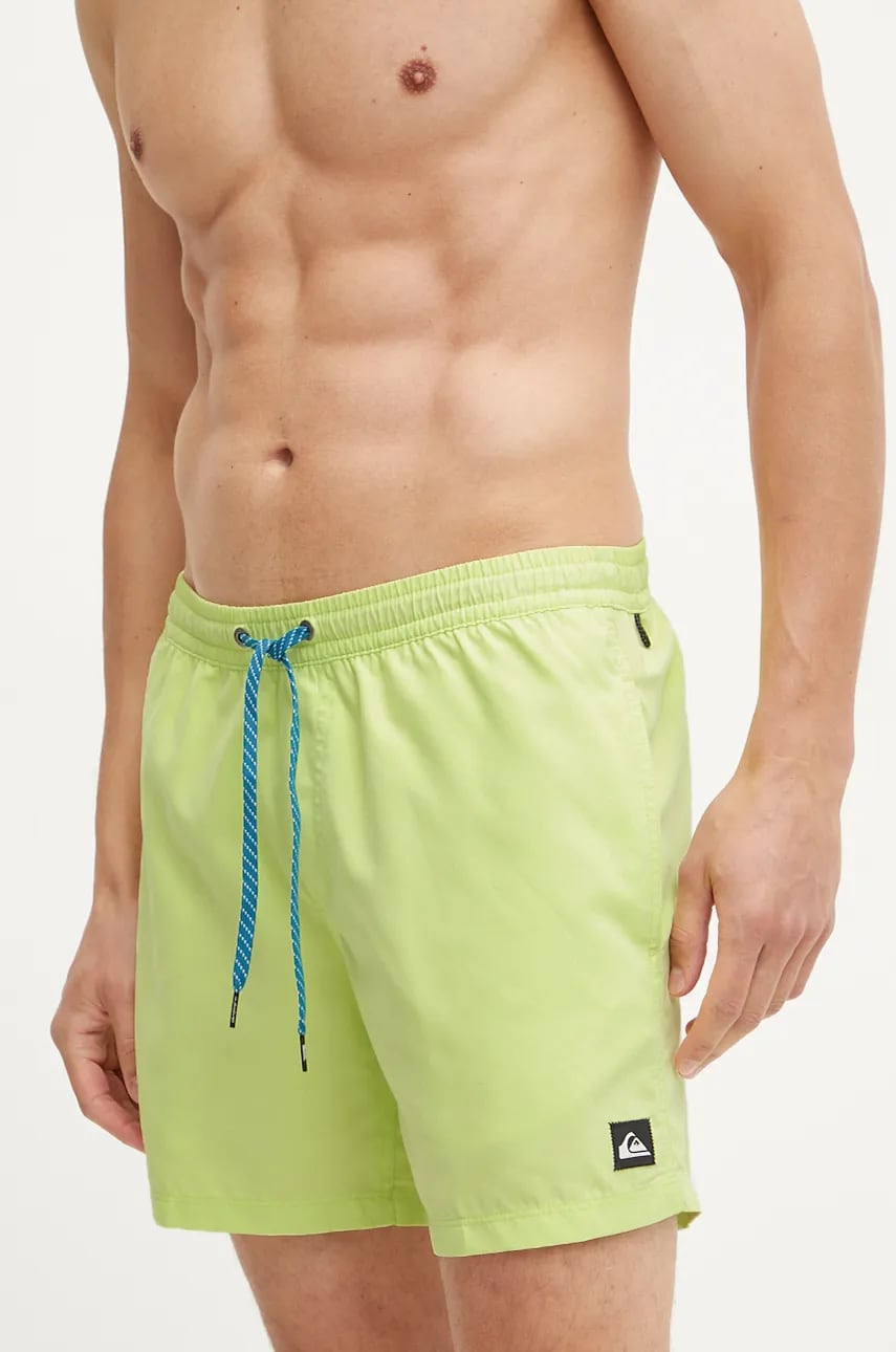 Quiksilver pantaloni scurti de baie culoarea verde Quiksilver pantaloni scurti de baie culoarea verde