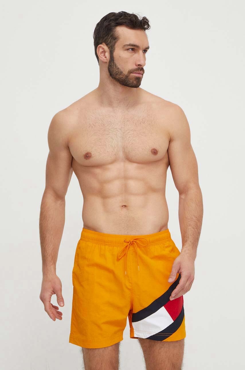 

Плувни шорти Tommy Hilfiger в оранжево UM0UM02048, Оранжев