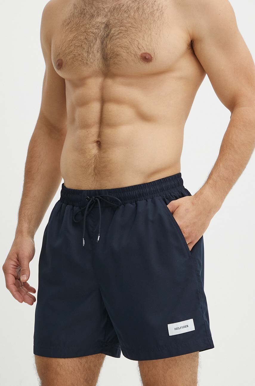 Μαγιό Tommy Hilfiger χρώμα: ναυτικό μπλε, UM0UM03215