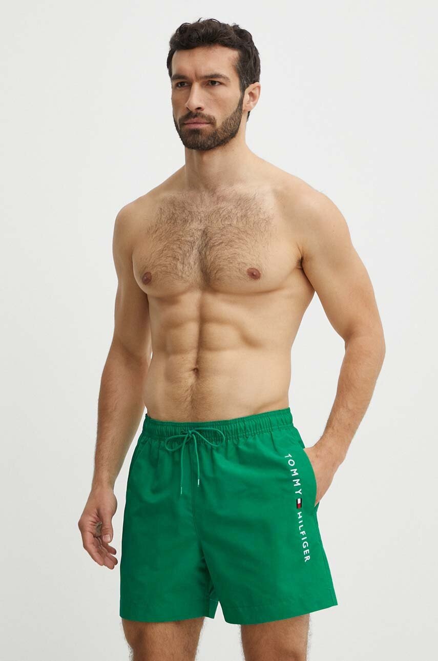 

Плувни шорти Tommy Hilfiger в зелено UM0UM03258, Зелен