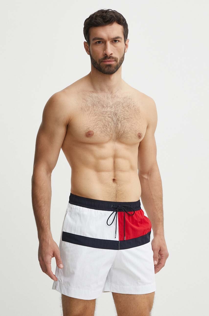 

Плувни шорти Tommy Hilfiger в бяло UM0UM03259, Бял