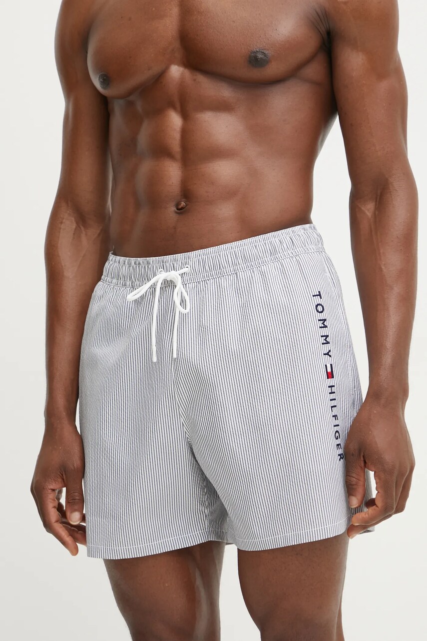 Купальные шорты Tommy Hilfiger цвет белый UM0UM03265 Купальные шорты Tommy Hilfiger цвет белый UM0UM03265
