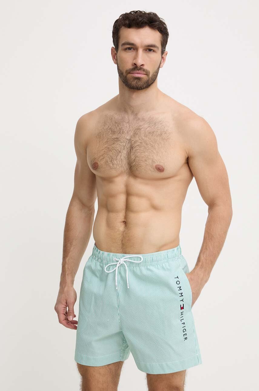 

Плувни шорти Tommy Hilfiger в зелено UM0UM03265, Зелен