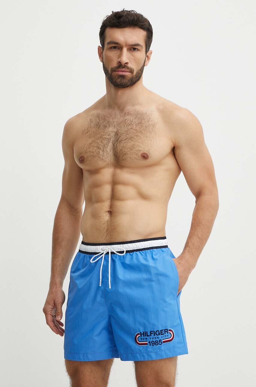 Levně Plavkové šortky Tommy Hilfiger UM0UM03287