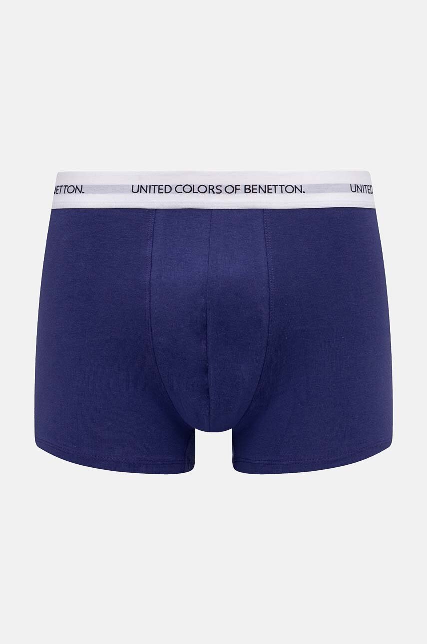 United Colors of Benetton boxeri barbati, culoarea albastru marin