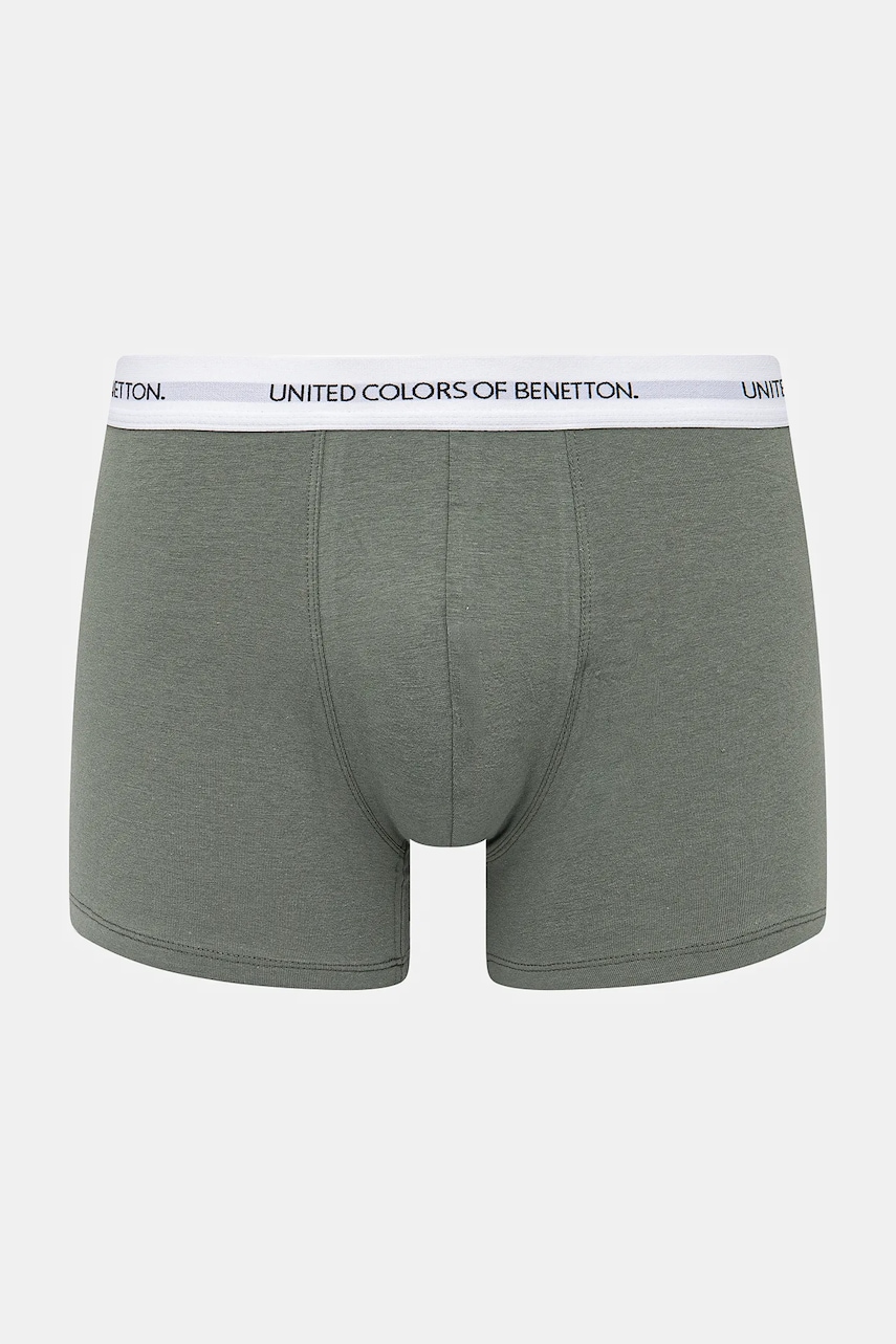 United Colors of Benetton boxeri barbati, culoarea verde