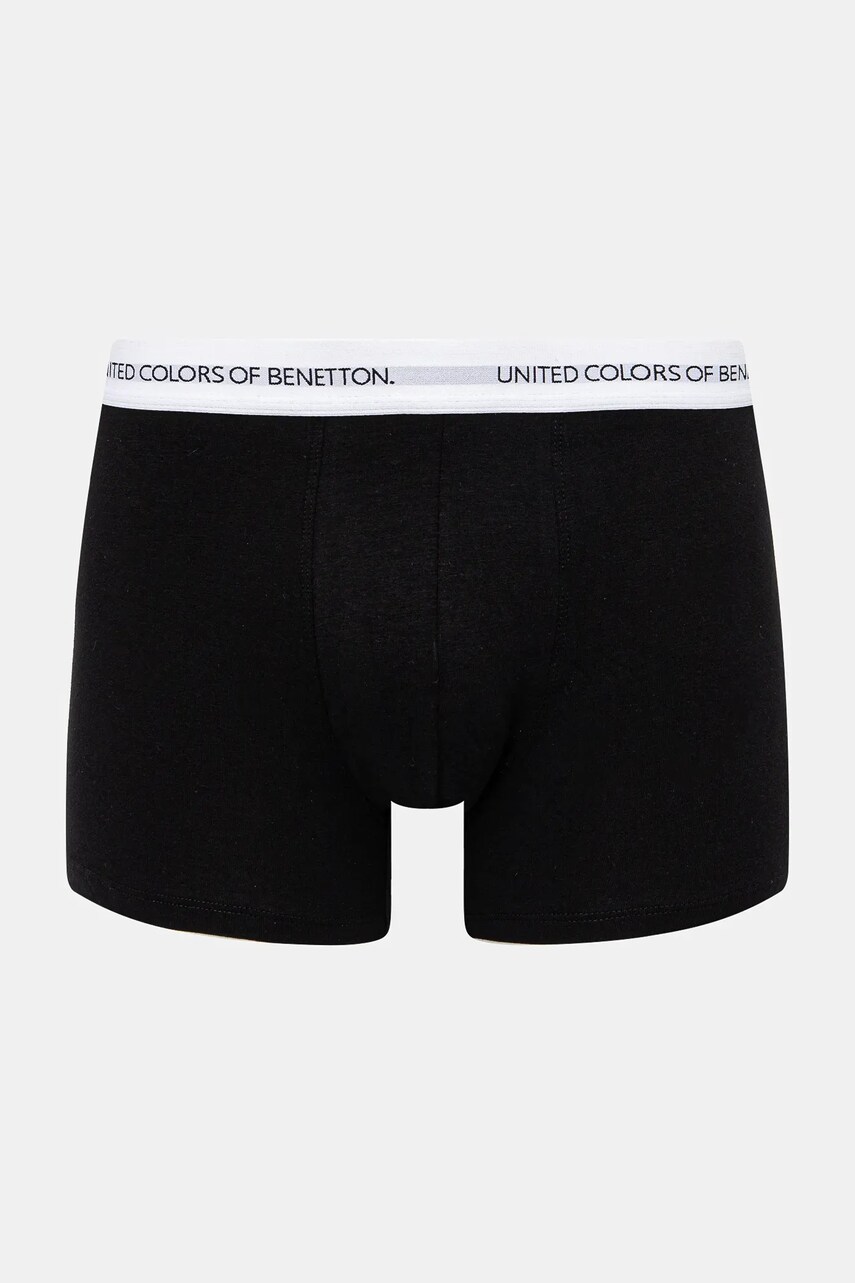 United Colors of Benetton boxeri barbati, culoarea negru