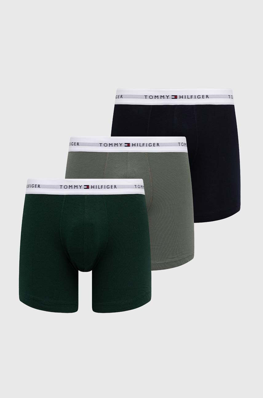 

Боксерки Tommy Hilfiger (3 чифта) в зелено UM0UM02941, Зелен