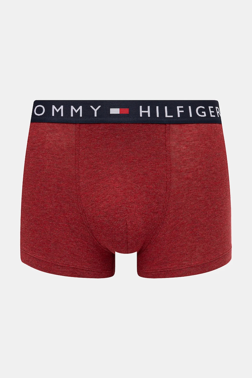 Tommy Hilfiger priliehavé boxerky pánske bavlnené s elastanom 3-pak