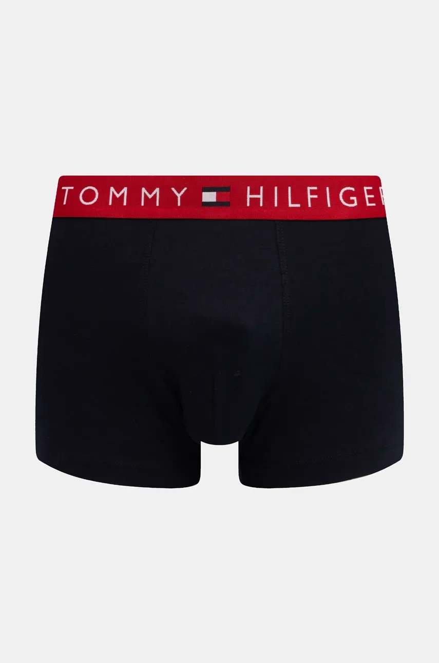 Bokserice Tommy Hilfiger 3-pack Za Muškarce, Boja: Tamno Plava