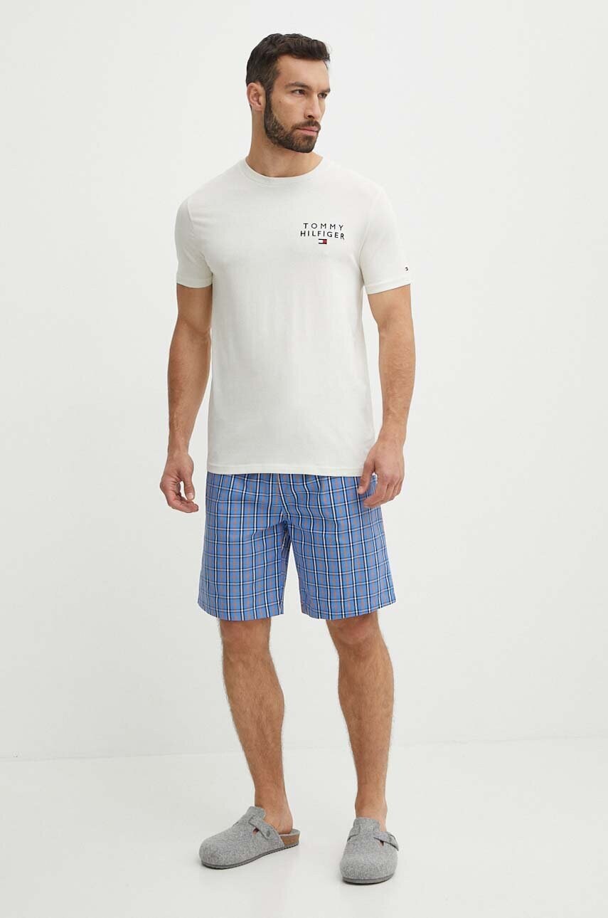 

Пижама Tommy Hilfiger мъжка с десен UM0UM03171, Многоцветен