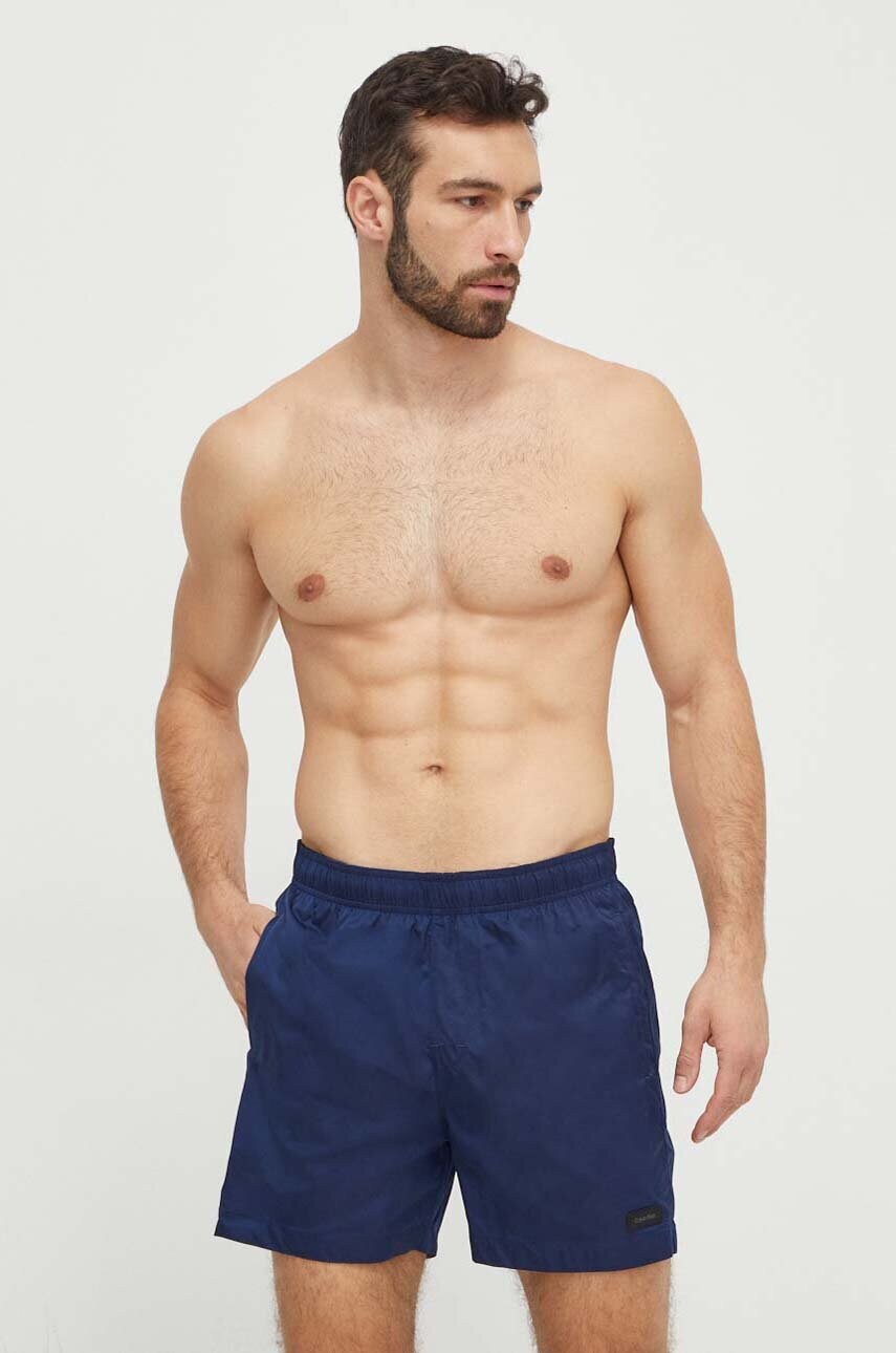 

Плувни шорти Calvin Klein в тъмносиньо KM0KM00939, Тъмносин
