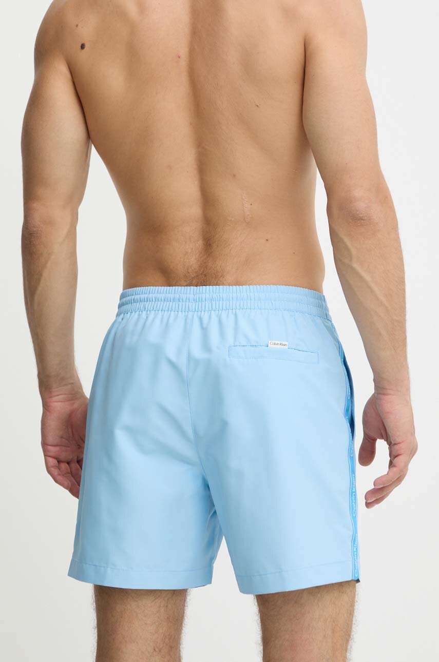 Σορτς κολύμβησης Calvin Klein χρώμα: μπεζ